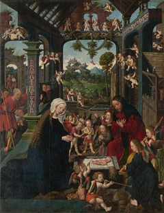 The Adoration of the Christ Child by Jacob Cornelisz van Oostsanen