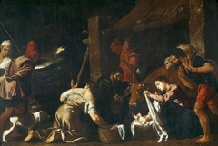 The Adoration of the shepherds by Pedro Orrente