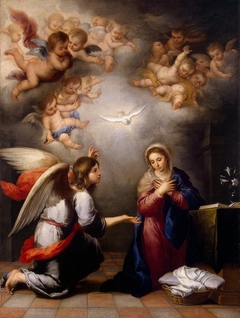 The Annunciation by Bartolomé Esteban Murillo