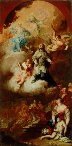 The Apotheosis of St John of Nepomuk by Hubert Maurer