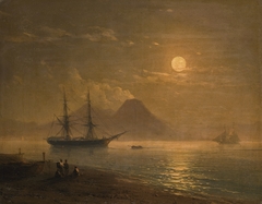 The Bay of Naples. by Ivan Aivazovsky