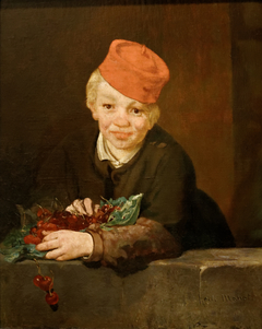 The Boy with Cherries by Edouard Manet