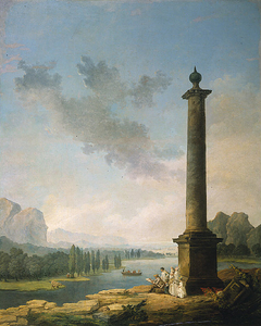 The Column by Hubert Robert