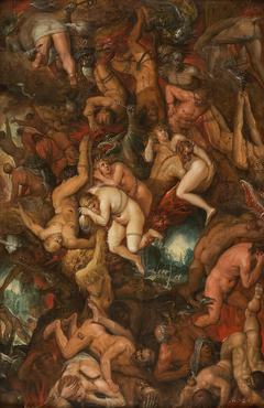 The Damned being cast into Hell by Frans Francken the Younger