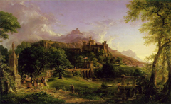 The Departure by Thomas Cole