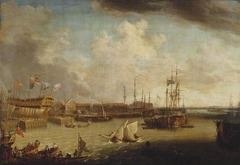 The Dockyard at Portsmouth by Richard Paton