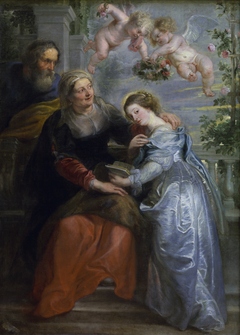 The Education of Mary by Peter Paul Rubens