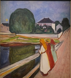 The Girls on the Bridge by Edvard Munch