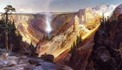 The Grand Canyon of the Yellowstone by Thomas Moran