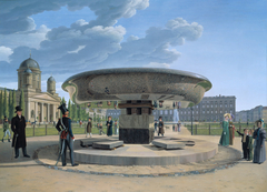 The Granite Bowl at the Lustgarten, Berlin by Johann Erdmann Hummel