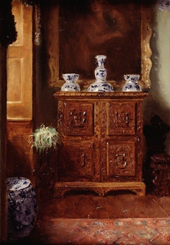 The Hoda Cum Tewdwr Cabinet at Derwydd by Agnes Stepney Gulston