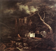 The Jewish Cemetery by Jacob van Ruisdael