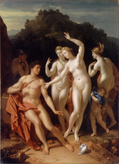 The Judgement of Pari by Adriaen van der Werff