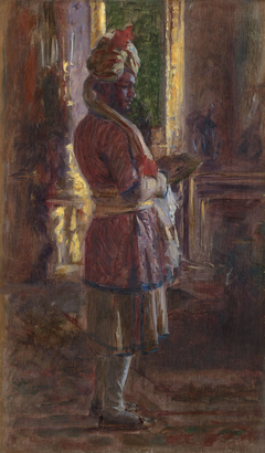 The Munshi Abdul Karim (1863-1909) by Laurits Tuxen