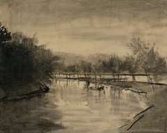 The Poprad near Strážky by László Mednyánszky