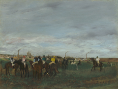 The Races by Edgar Degas