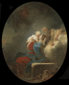 The Rest on the Flight into Egypt by Jean-Honoré Fragonard