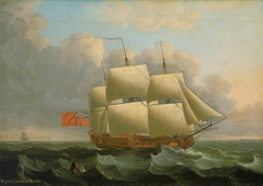 The 'Royal Caroline' by John Cleveley the Elder