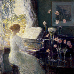 The Sonata by Childe Hassam