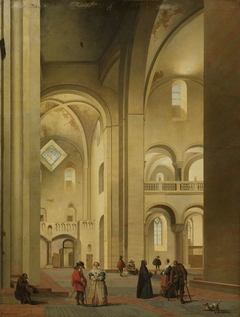 The Transept of the Mariakerk in Utrecht, seen from the Northeast by Pieter Jansz Saenredam