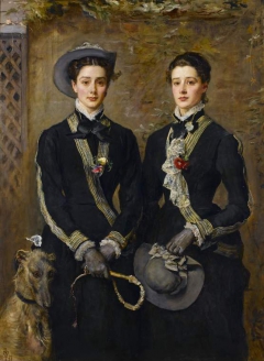 The Twins, Kate and Grace Hoare by John Everett Millais