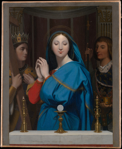 The Virgin Adoring the Host by Jean-Auguste-Dominique Ingres