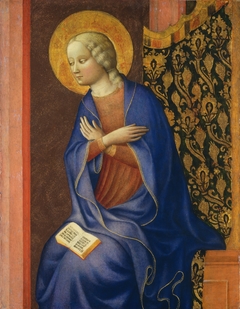 The Virgin Annunciate by Masolino da Panicale