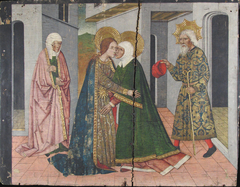 The Visitation Panel from Saint John Retable by Domingo Ram