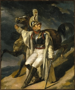 The Wounded Cuirassier, study by Théodore Géricault