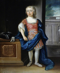 Thomas Peter Strickland (1701–1754), as a Boy wearing Classical Armour by Anonymous