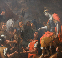 Tomyris Plunges the Head of the Dead Cyrus Into a Vessel of Blood by Mattia Preti