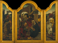 Triptych with the Epiphany by Jan van Dornicke