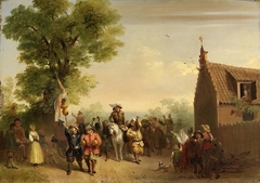 Triumph of Stoffel Brinkerhoff, on His Return from His Conquests in the East by John Gadsby Chapman