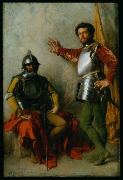 Two Soldiers by Jean-Louis-Ernest Meissonier