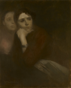 Two Women by Eugène Carrière