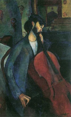Der Cellist by Amedeo Modigliani