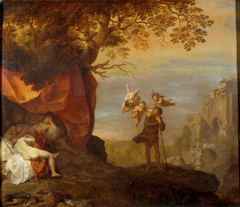 Cimon and Iphigenia by Cornelius van Poelenburgh