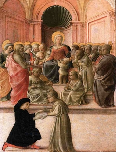 Madonna and Child with Saints, Angels and a Donor by Filippo Lippi