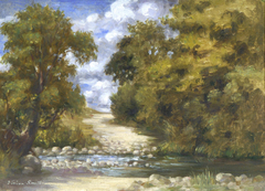 Untitled (Stream crossing) by Vivian Smith