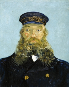 Portrait of Postmann Roulin / Portrait of the Postman Joseph Roulin by Vincent van Gogh