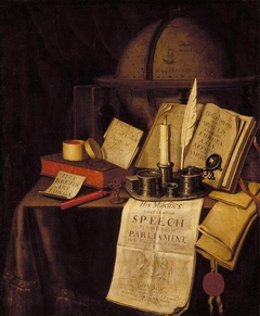 Vanitas Still Life by Evert Collier