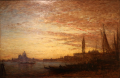 Venise, crépuscule by Félix Ziem