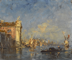 Venise, l'église des Gesuati by Félix Ziem