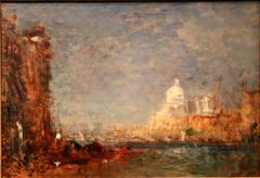 Venise, Notre-Dame de la Salute by Félix Ziem