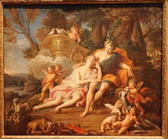 Vénus et Adonis by Noel-Nicolas Coypel