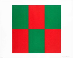 Verde y Rojo for Studio by Carmen Herrera