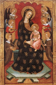 Virgin of the Angels by Pere Serra