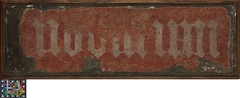 Vobiceum: fragment from The Last Supper, a lost mural painting on the southern wall of the Refectory of the Dominican Monastery in Ghent by Gent tweede helft 14de eeuw Anonieme meester