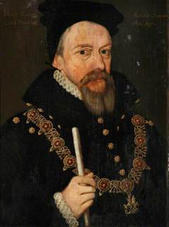 William Cecil, Lord Burghley (1520-1598) by Unknown Artist