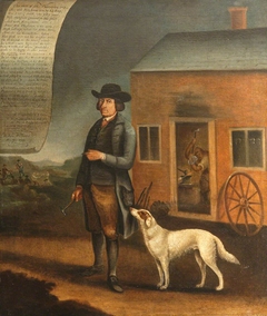 William Williams (b. 1723), Blacksmith, aged 70 by John Walters of Denbigh